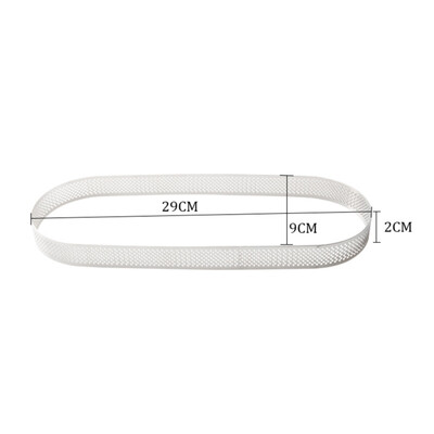 

Stainless Steel Long Oval Mousse Ring Cake Mold Baking Tiramisu DIY Kitchen Baking Pastry Tools Tart Ring Quiche