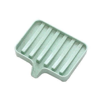

Gobestart Flexible Bathroom Soap Dish Storage Holder Rack Soapbox Plate Tray Drain