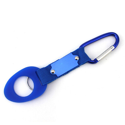 

SiliconeWater Bottle Flask Hanging Buckle Chain Hook Holder Lock Clip Camping