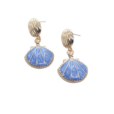 

Shell Earring Sweet Wind Color Simple Cute Romantic Colorful Shell Rainbow Earrings Unique Earrings Jewelry