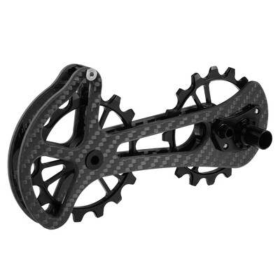 

16T Bicycle Bike Ceramic Bearing Jockey Pulley Wheel Set Carbon Fiber CNC Rear Derailleurs Guide for Shimano 68006870460090009