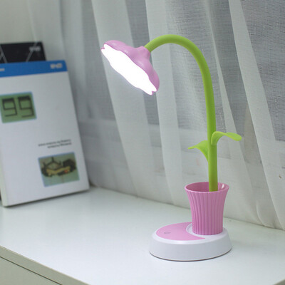 

Gobestart LED Desk Lamp Dimming Light Flexible USB Rechargeable Studying Lamp