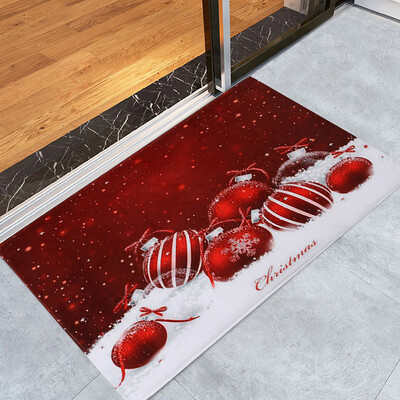 

Toponeto Merry Christmas Welcome Doormats Indoor Home Carpets Decor 40x60CM