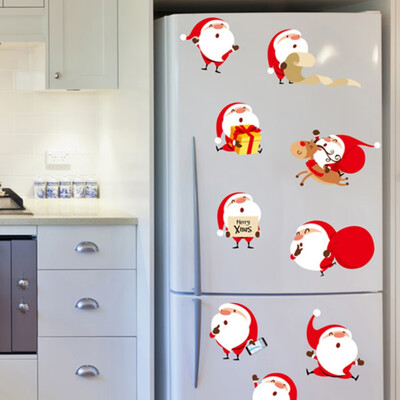 

Creative Christmas Stickers Clasic Hanging Snowman Gift Christmas window sticker