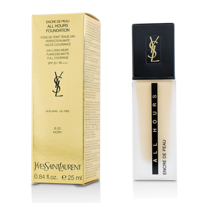 

YVES SAINT LAURENT - All Hours Foundation SPF 20 - B20 Ivory 25ml084oz