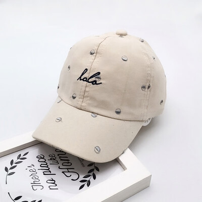 

Casual Fashion Baby Cartoon Embroidered Hats Kids Toddler Cute Visors Childrens Caps