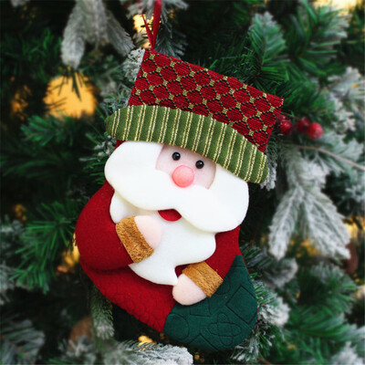 

Tailored Christmas Stockings Ornament Old Man Snowman Christmas Stockings Gift Bag