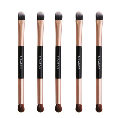

5pcs Makeup Brush Set Double-end Cosmetic Brush Eyeshadow Brush Smudge Brush Makeup Tools