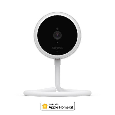 

Koogeek Wi-Fi Enabled Full HD 1080p 720p Wireless Smart Home Security IP Camera Indoor Surveillance System Baby Monitor Works wi