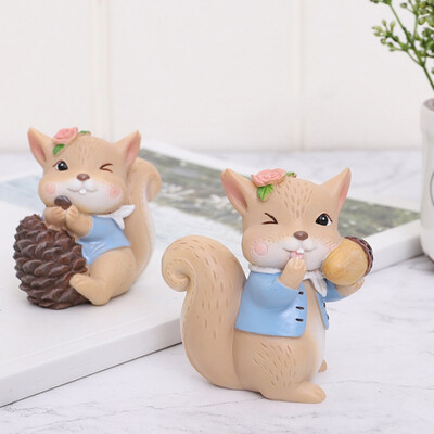 

Cute Animal Miniature Figurines Lifelike Animal Crafts DIY Garden Dollhouse Desk Ornament Home Office Wedding Decorations Gifts