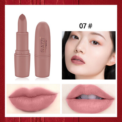 

Sexy Matte Lip Gloss Lip Liner Pencil Professional Lipstick Non-Stick Cup Waterproof Lipstick Nude Lip Stick Matte Red Lip Long