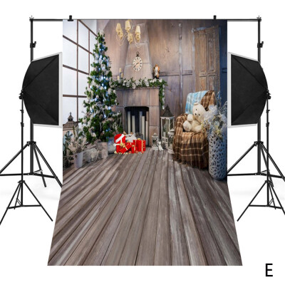 

〖Follure〗Christmas Backdrops Snowman Vinyl 3x5FT Lantern Background Photography Studio