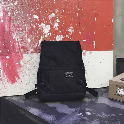 

Tailored Backpack Female Wild Backpack Men Fashion Casual Personality Handbags Travel Bag