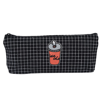 

Toponeto French Fries Cola School Pencil Case Cosmetic Makeup Storage Bag