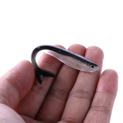 

10pcs 8cm 2g Soft Silicone Fishing Lure Minnow Saltwater Freshwater Worms Wobblers Artificial Bait fishing Tackle