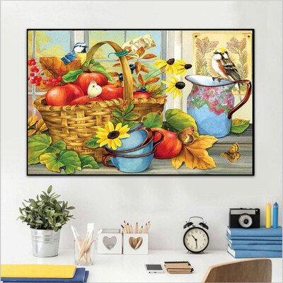 

Gobestart Embroidery Paintings Rhinestone Pasted DIY Diamond Painting Cross Stitch 5D