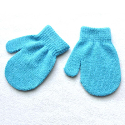 

New Toddler Baby Boy Girl Cute Soft Knit Gloves Winter Gloves Warm