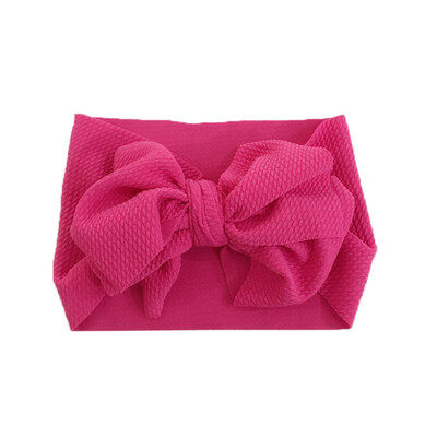 

Big Bowknot Baby Headbands Knotted Infant Headwraps Girls Turban Baby Bows