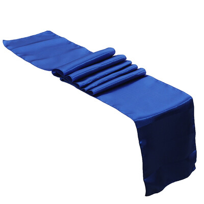 

Toponeto 30x275cm Satin Table Runner Wedding Reception Banquet Party Decoration