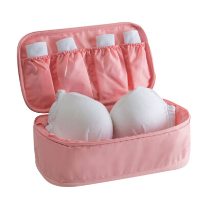 

Travel Large Capacity Double-layer Multi-pocket Portable Waterproof Socks Underwear Bra Storage Bag
