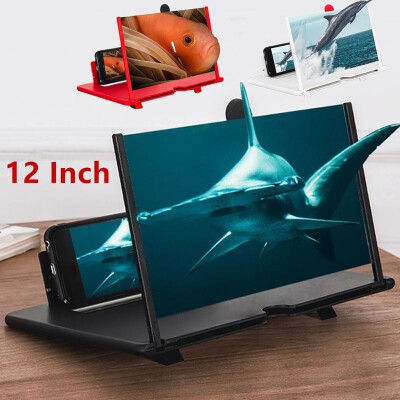 

12 Inch 3D High Definition Phone Screen Amplifier Magnifier Eye Protection Display Holder Stand