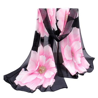 

Hot Sale Fashion Female Scarves Shawls Super Long Chiffon Decorative Fabric Women Fasion Scarf
