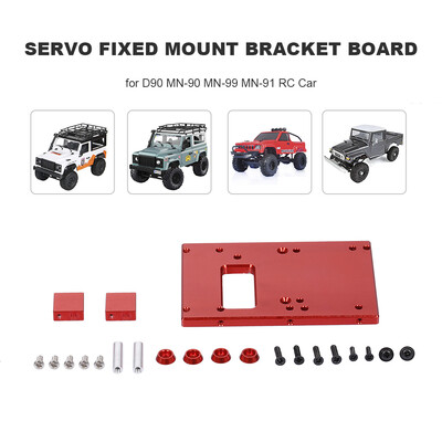

Aluminum Alloy Servo Fixed Mount Bracket Board for D90 MN-90 MN-99 MN-91 FJ-45 RC Car 112 Rock Crawler Upgrade Parts