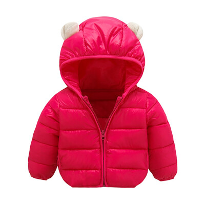 

Winter Baby Girls Boys Coats Jacket Thick Hooded Newborn Jacket Outwear Casual Infant Children Girl Boy Clothes Coats With Hoods