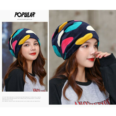 

Beanie Hat Mens Ladies Womens Slouch Winter Woolly Ski Velvet Turn Up Warm New