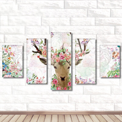 

Gobestart Full Drill DIY 5D Diamond Painting Embroidery Cross Crafts Stitch Kit Home Decor