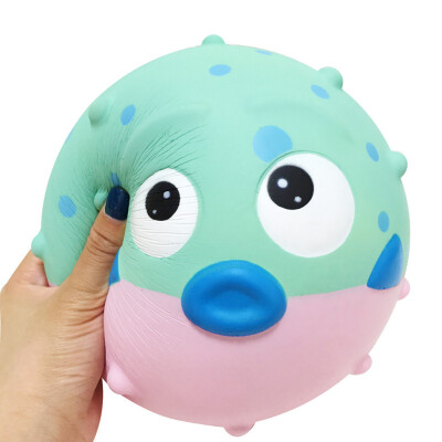 

YIWULAExquisite Cartoon Puffer Fish Squishies Scented Slow Rising Stress Reliever Toy