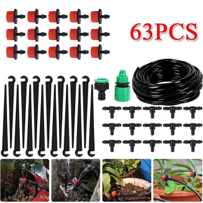 

485463set Watering Drip Irrigation System Kit Automatic Drip Irrigation DIY Irrigation Spray Nozzles Irrigation Kits