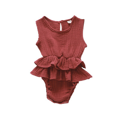 

Cute Newborn Baby Girl Clothing Baby Bodysuits Sleeveless Tutu Dress Cotton Solid Girls Jumpsuit Clothes Infant Costumes