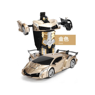 

New product 112 induction remote control car childrens toy boy gift 24G deformation car diamond robot