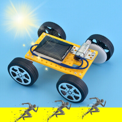 

〖Follure〗Solar Car DIY Toy Set Solar Powered Car Kit Educational Science for Kid