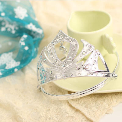 

Baby Girls Kids Gift Princess Queen Silvery Tiara Crown Head Accessory Set