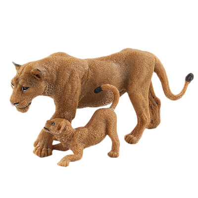 

Tailored Educational Science Lion Animal Model Ornament Figurine Toy For Kids Gift A