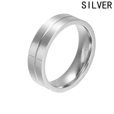 

1 PC Fashion Women Lovers Diamond Couple Rings Women Men Simple Titanium Vintage Wedding Promise Mens Ring