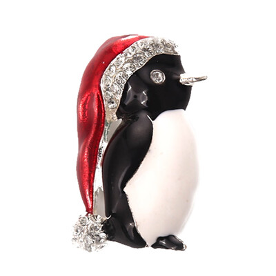 

Penguin Corsage Pins Trend Jewelery Parrot Cute Collar Cartoon Cap Original Unique Cartoon