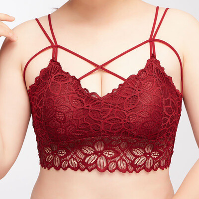

Wireless Bras for Women Lingerie Lace Sexy Bralette Push Up Cotton Bras For Women Ultra Strap Padded Bras