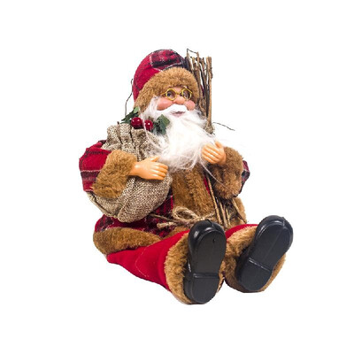 

Santa Claus Christmas Decoration Toy340160 mm Red Model 4