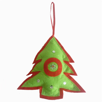 

Toponeto Christmas Decor Gifts Fabric Pendant Tree Ornament Party Home Hanging Decor