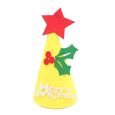 

Tailored Christmas Decorations DIY Christmas Gifts Felt Cloth Decorative Ornaments Hat D