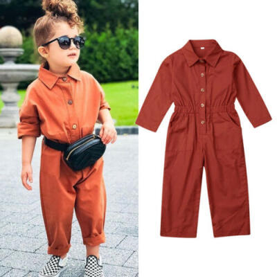 

US Newborn Toddler Baby Girl Boy Autumn Clothes Romper Jumpsuit Overalls Outfits