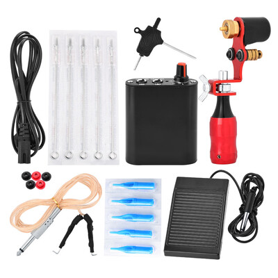 

〖Follure〗1 Set Completed Exquisite Workmanship Tattoo Kit Equipment Tattoo Machine