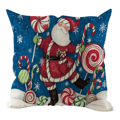 

〖Follure〗Christmas Pillow Cover Pillowcases Decorative Sofa Cushion Cover 45x45cm