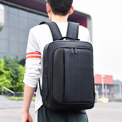

Tailored Fashion Mens Business Travel Bag USB Charging Anti-Theft Backpack 35L