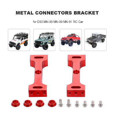 

Aluminum Alloy Metal Connectors Bracket for D90 MN-90 MN-99 MN-91 FJ-45 RC Car 112 Rock Crawler Bracket Holder Upgrade Parts