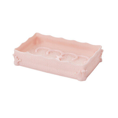 

〖Follure〗Soap Box Shower Plate Hiking Bathroom Home Case Container Travel Holder Dish N