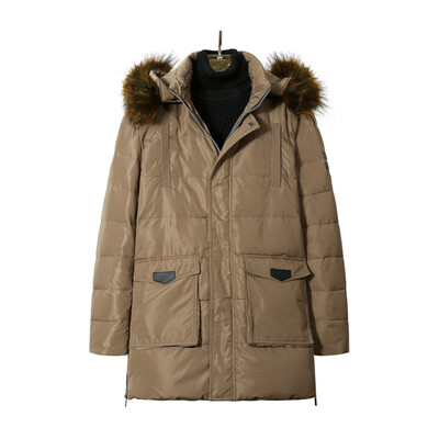 

Gobestart Fashion Mens Autumn Winter Casual Pocket Zipper Hooded Jacket Top Coat